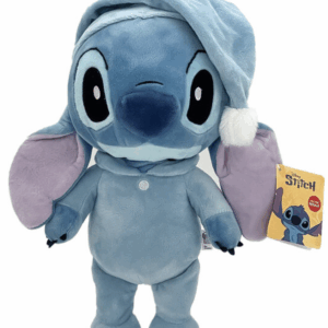 Peluche de Stitch con Gorro de Noche: ¡Dulces Sueños con tu Experimento Favorito!