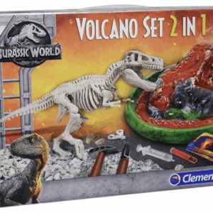 Jurassic World: T-Rex + Volcán - ¡Aprende y Descubre la Ciencia Jurásica!