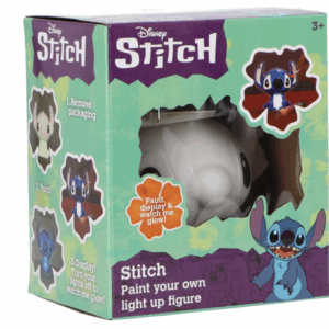 Crea tu Propia Luz de Noche: Stitch para Pintar y Brillar