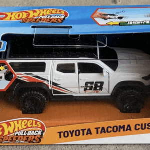 Hot Wheels Pull-Back Speeders: ¡Toyota Tacoma Custom - Metal y Velocidad!