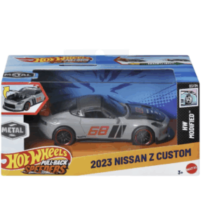 Hot Wheels Pull-Back Speeders: ¡2023 Nissan Z Custom - A toda velocidad!