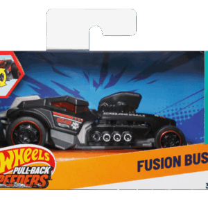 Hot Wheels Pull-Back Speeders: ¡Fusion Busta - A toda velocidad!
